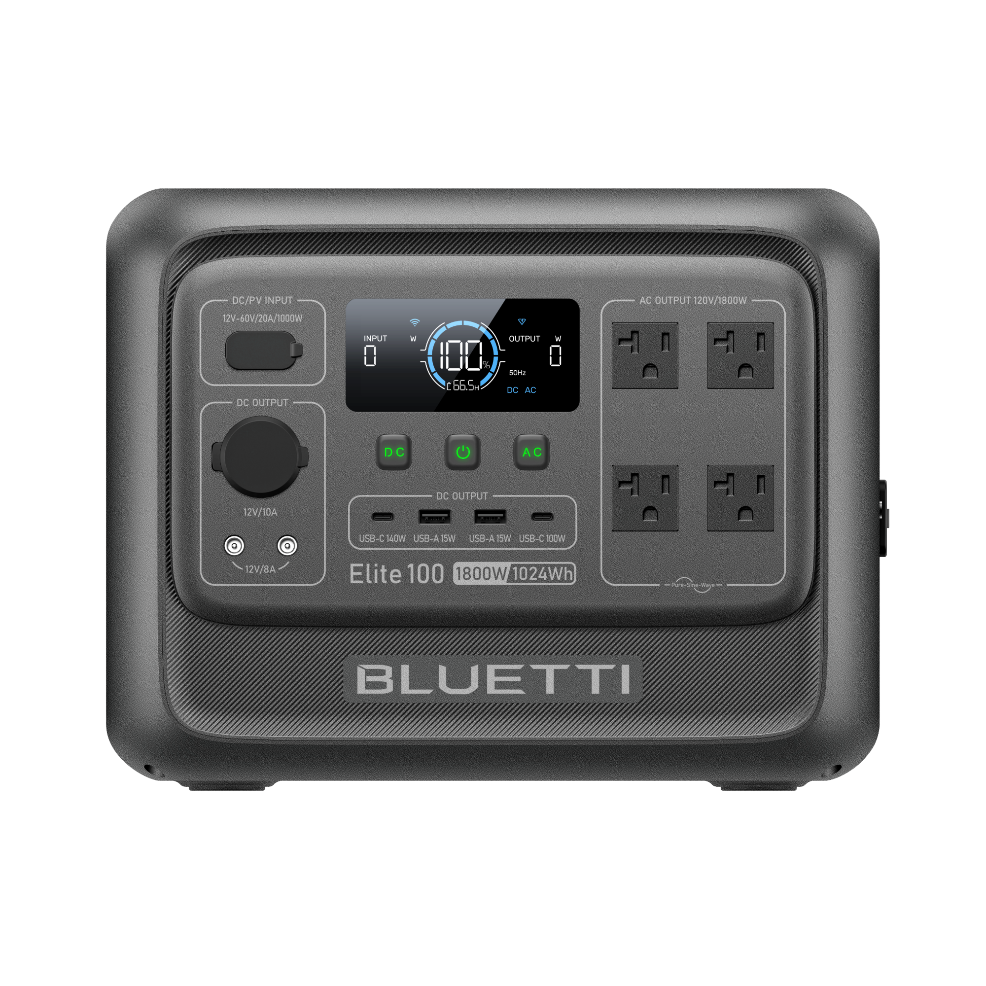 Зарядная станция Bluetti Elite 100 V2 1800 Вт / 1024 Вт·ч