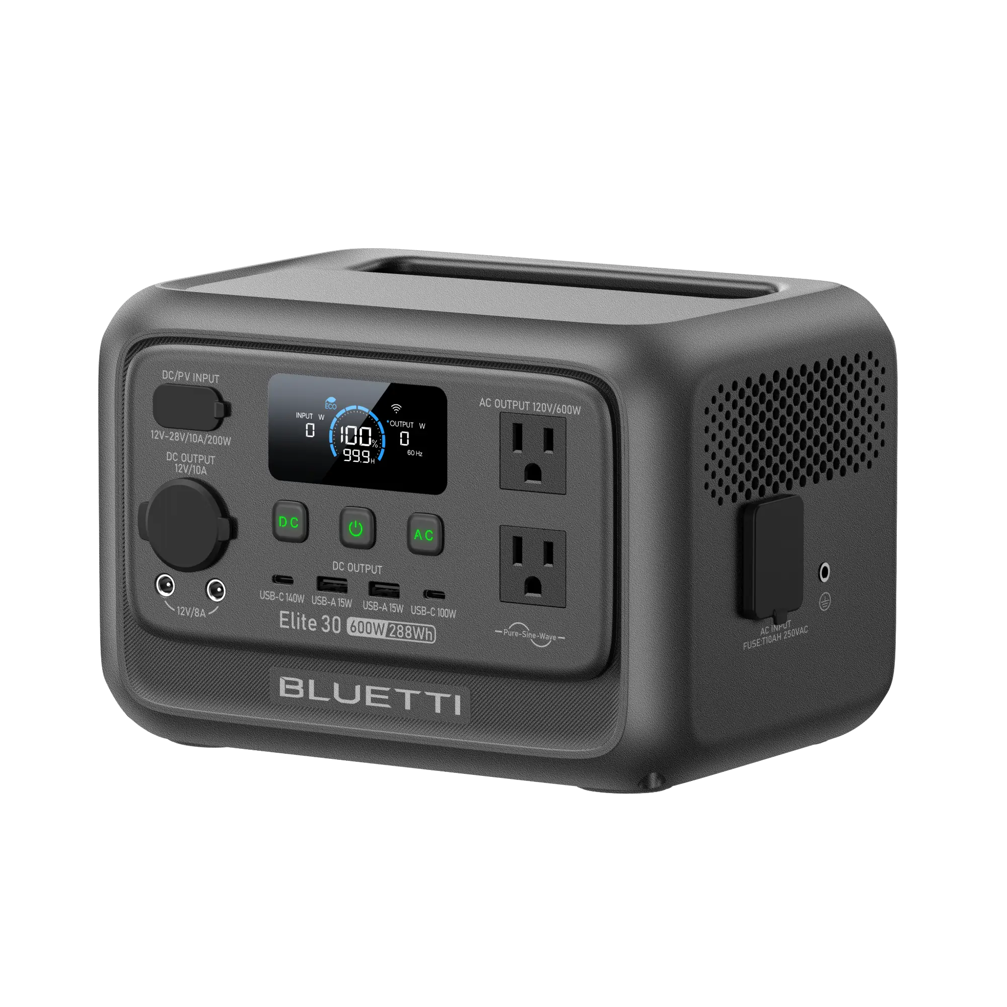 Зарядная станция Bluetti Elite 30 V2 600 Вт / 288 Вт·ч 3